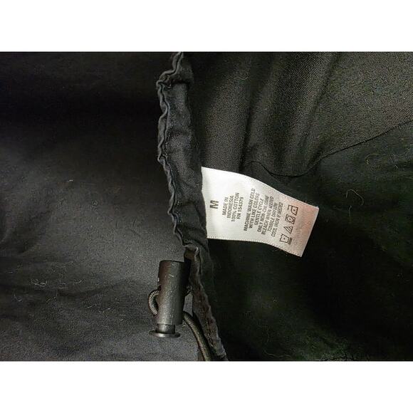 Aeropostale Women's M Black Parachute Pants Cargo Style Pockets Alt Goth Grunge - Picture 5 of 11